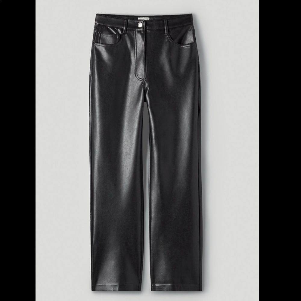 Wilfred Melina faux leather pant
